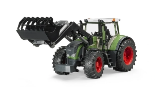 Bruder, Traktor Fendt 936 Vario s čelným nakladačom, 1:16