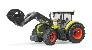 Bruder, Traktor Claas Axion 950 s čelným nakladačom, 1:16