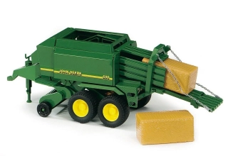 Bruder, John Deere lis na veľké balíky 690, 1:16