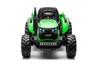 JOKO Elektrický Traktor GROW 1804 2x100W 24V, penové kolesá, ružový