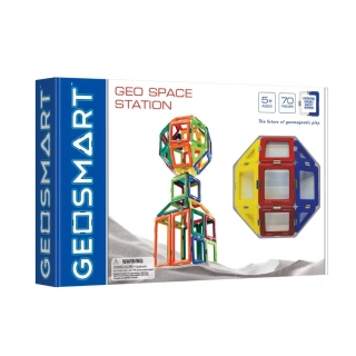 Geosmart, Magnetická stavebnica GeoSpace Station, 70 ks